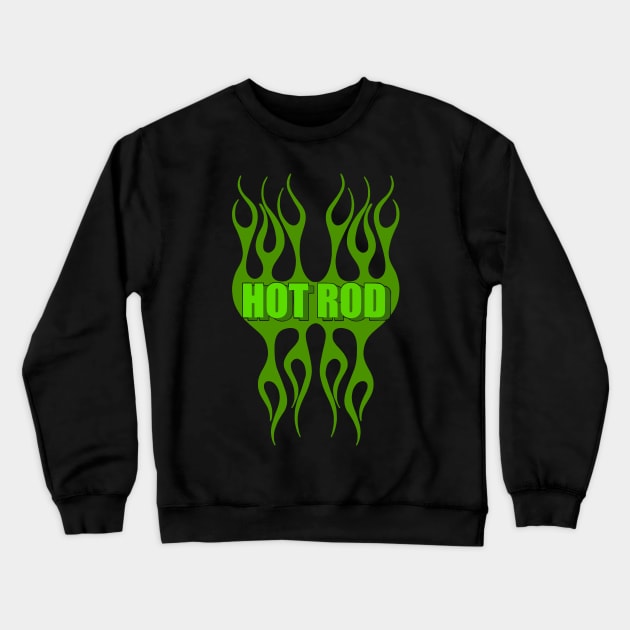 Hot Rod Crewneck Sweatshirt by KeegansKolourStudio